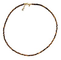 Collana Domar Collana pietre naturali in Argento Occhio di tigre COAR-339-280 - COAR-339-280